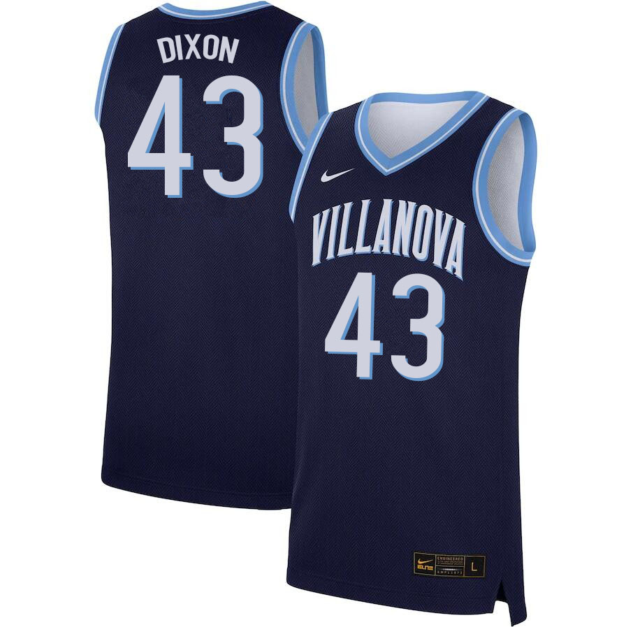 Men #43 Eric Dixon Villanova Wildcats College Basketball Jerseys Sale-Navy - Click Image to Close